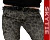 leopard & Leather Pants