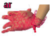 Fire Opal Lace Gloves