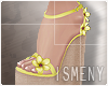 [Is] Wedges Sandal Yello