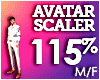 M AVATAR SCALER 115%
