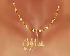 saroon gold necklace