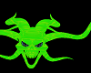 green skull