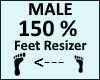 Feet Scaler 150%