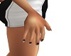 (S)Blk.nails small hands