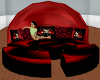 [] Red and Black couch