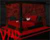 Red & Black Classic Bed