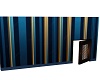 MIDNIGHT/TEAL WALLW/DOOR