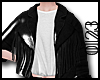 *0123* Shiny Fringe Top