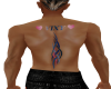 Tattoo back spine vixy