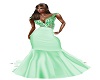 Green Wedd Gown