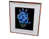 Flowers in White Frame