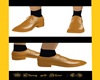 LV/M Classy Gold Shoes