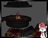 Xmas Fireplace w/pillows