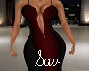 Blk/RedHourglass Gown[RL