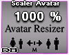 Scaler Avatar *M 1000%