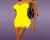 backless yellow dress.