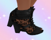 Black Lace Boot