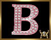Marquee Letter B Pink