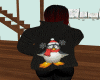 christmas penguin hoodie