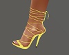 ~CR~Ava Yellow Heels