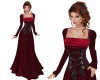 TF* Wine Corset Gown