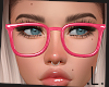 .L. Nerd Glasses Pink