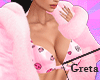 ★Fur Hood Pink