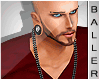 Baller Crimson V neck