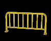 ~V~ Yellow Metal Barrier