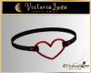 Red Heart Choker