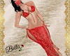 Outfit Belly Dance Red