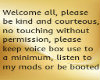 (S) Custom room rules