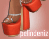 [P] Camile orange heels