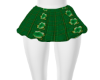 st patricks bubble skirt