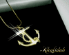 K♛-Anchor chain/gold
