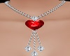 Heart Red Necklace