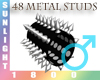 left 48 studs metal