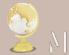 Gold Earth Globe