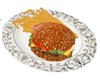 BURGER AND FRIES PLATE