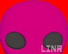 Alien Plushie Deco Pink