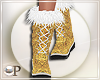 Twinkle Gold Fur Boots