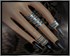 Dark Nails Rings