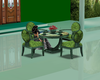 green Gaia table set