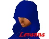 )L( Blue scribe hood