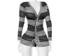 Gray Cardigan Sweater