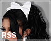 RSS MILA BK WHITE BOW DV