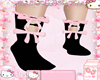 M! Black lolita socks