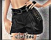 clothes - black shorts