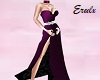 purpure formal dress