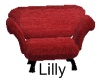 JL - huggy Red chair